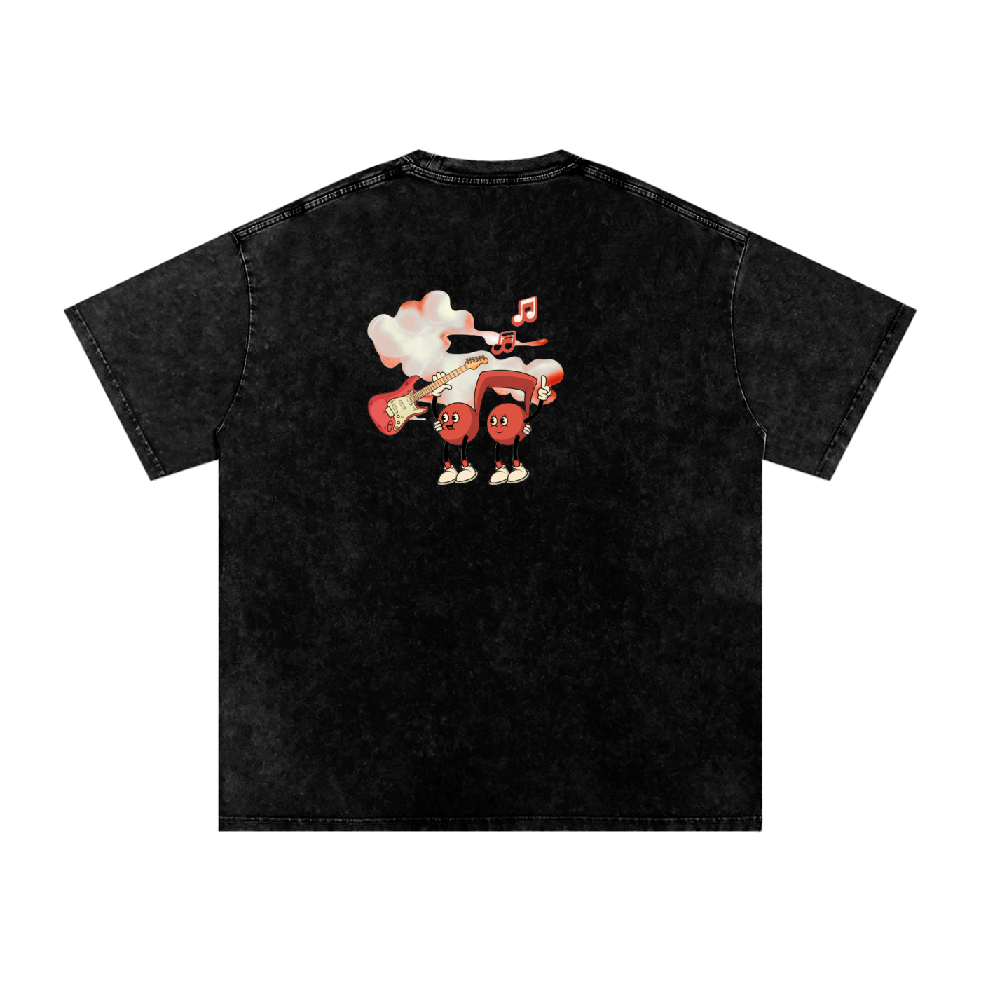 DOODLE DRIP COLLECTION ,T shirt,Mens,Cherry