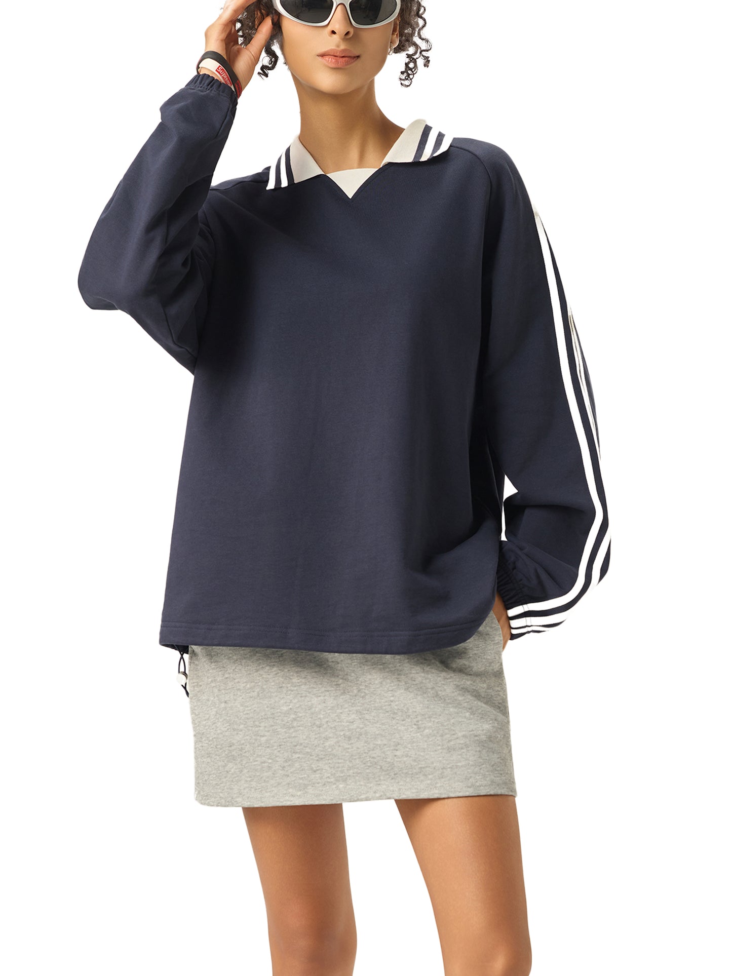 NIGHTMARE Collar Sweatshirt