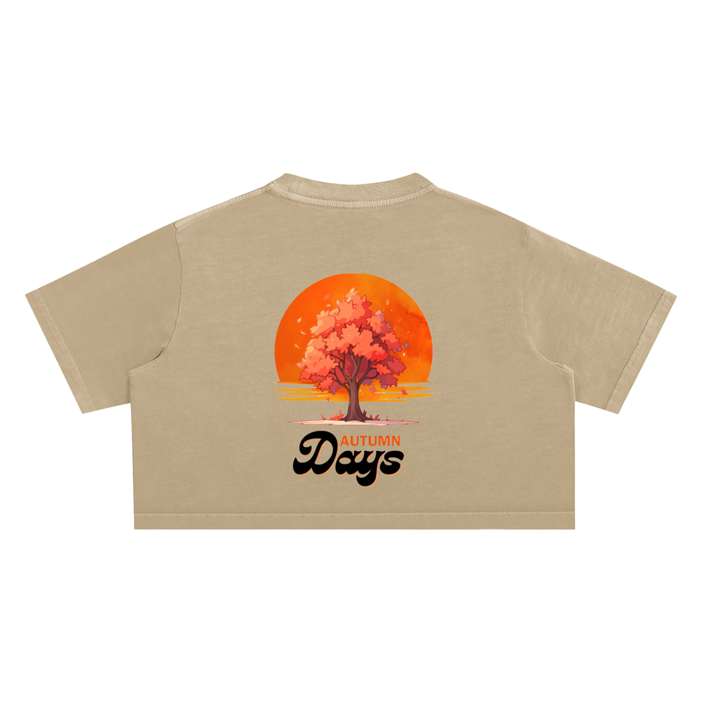 Autumn Days Crop Top