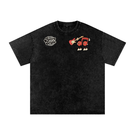 DOODLE DRIP COLLECTION ,T shirt,Mens,Cherry