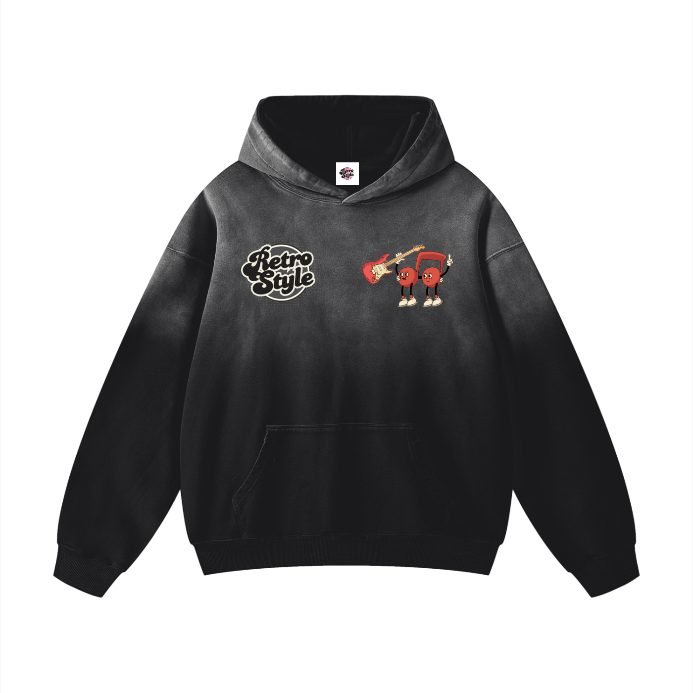 Heavyweight DOODLEDRIP oversized Hoodie