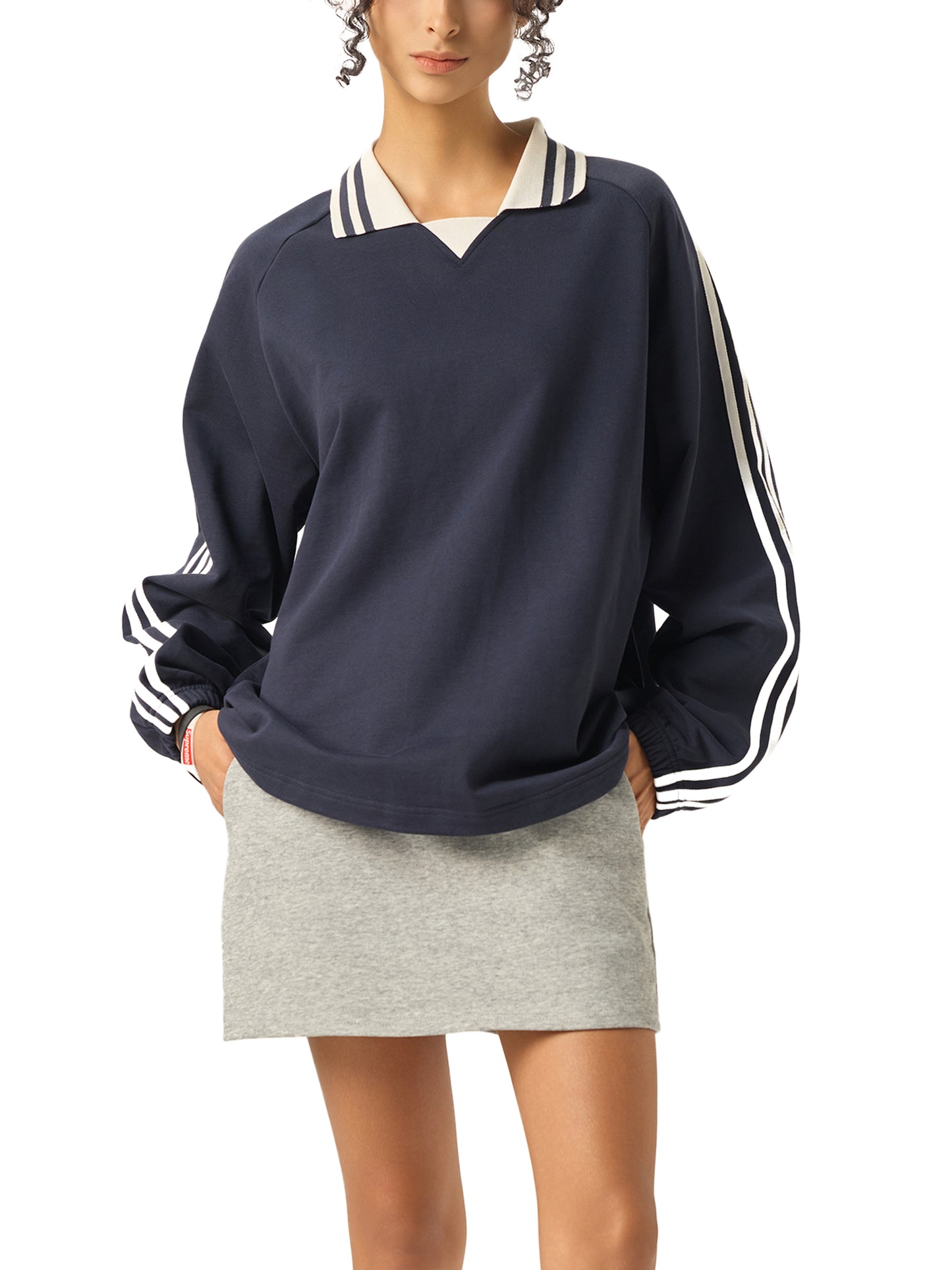 NIGHTMARE Collar Sweatshirt