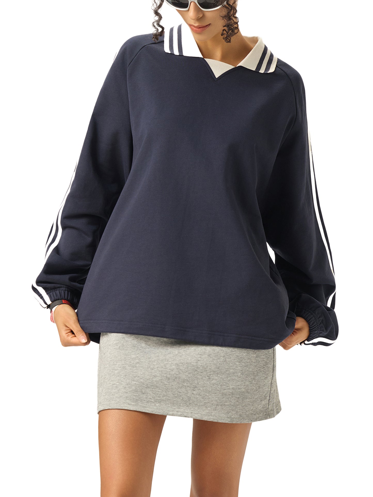 NIGHTMARE Collar Sweatshirt
