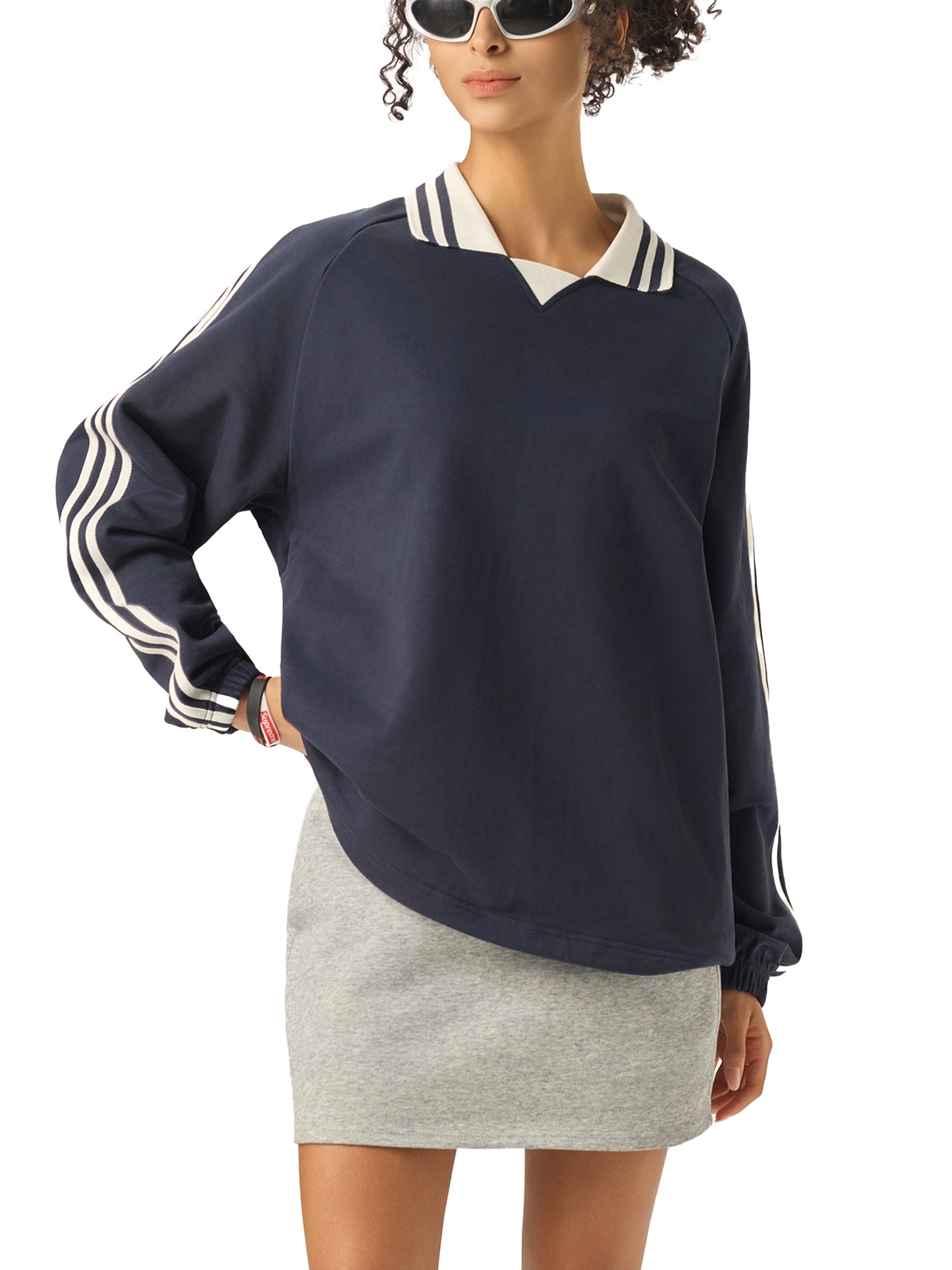 NIGHTMARE Collar Sweatshirt